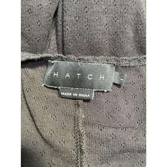 Hatch The 24/7 Black Cotton Feeding Jumpsuit Size 1 - Picture 3 of 5